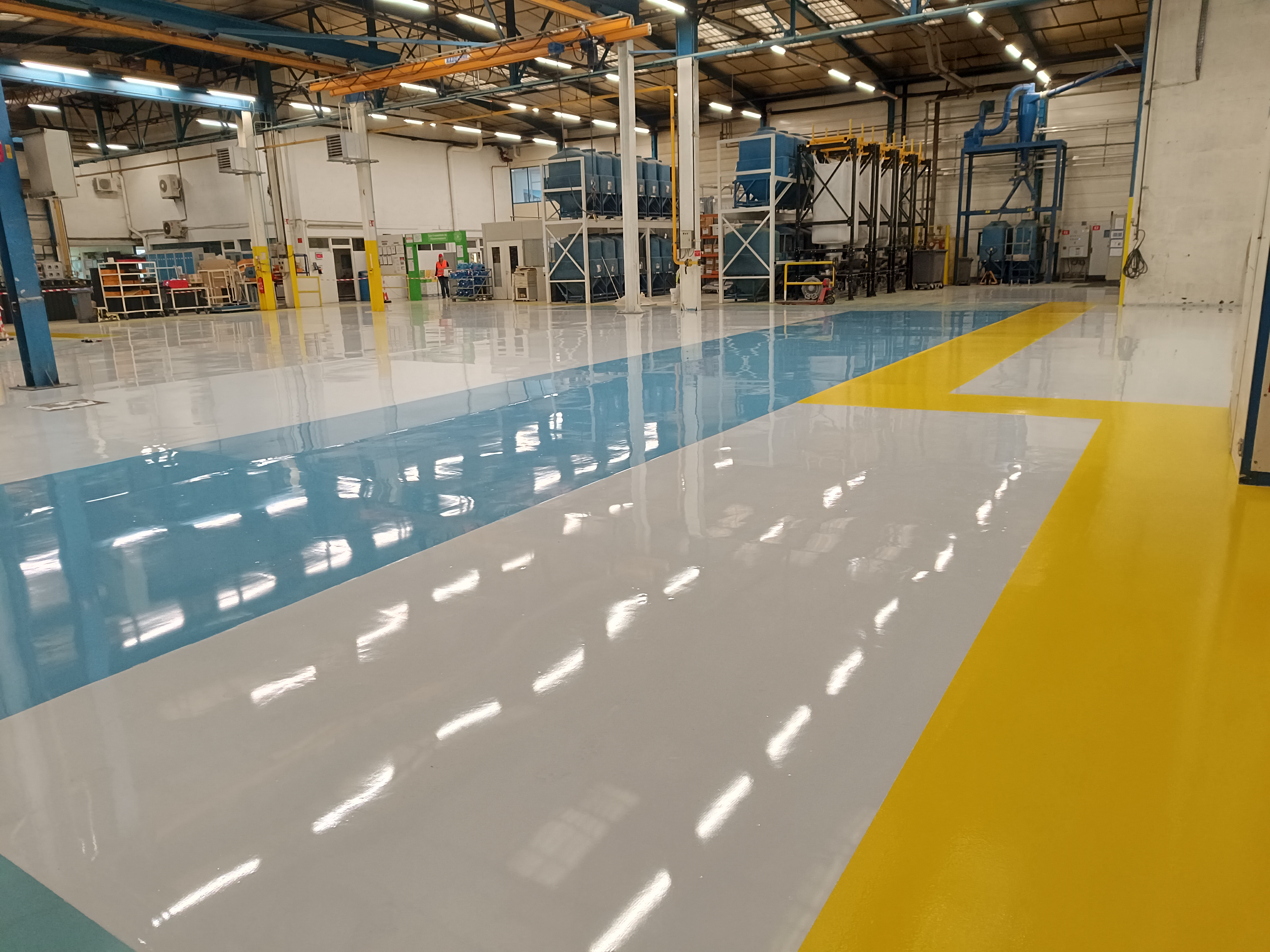 Marquage et signalisation sur sol résine - Solest Résine